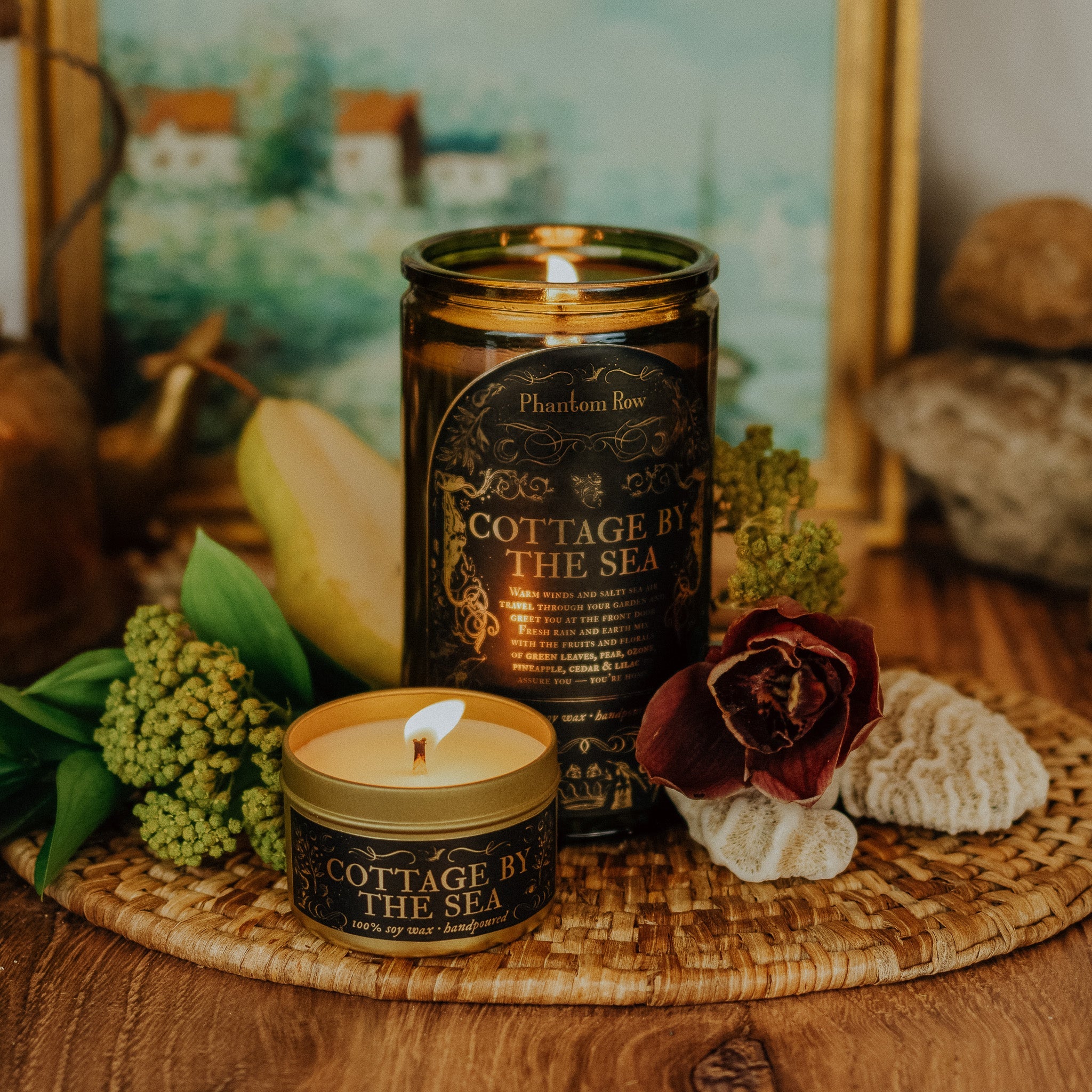 Cottage by the Sea Candle