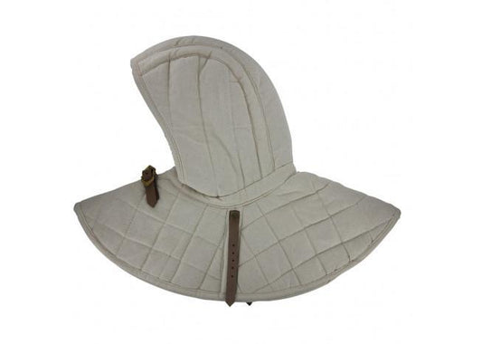 Cotton Padded Collar Armor And Cap