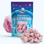 Freeze Dried Ice Cream That Does Not Melt (Bits) Cotton Candy Pink
