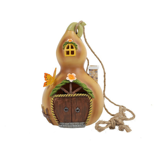 Courtyard solar light gourd light small house decoration