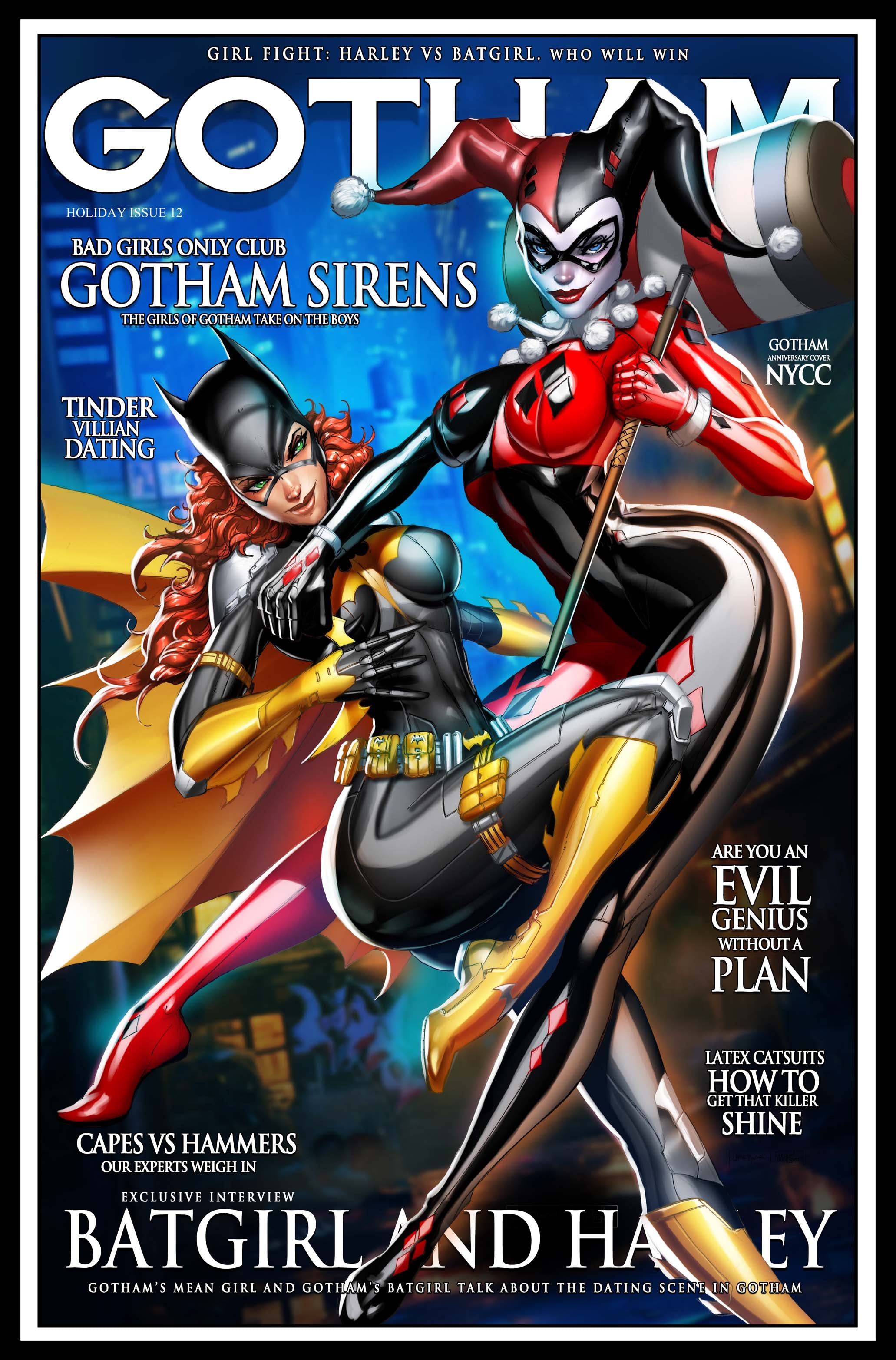 2024 Black Friday Gotham Masked Sidekick and Clown Princess Virgin Variant