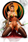 2023 Slave Princess Jedi Cosplay Virgin Exclusive