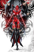 Darth Maul White Print