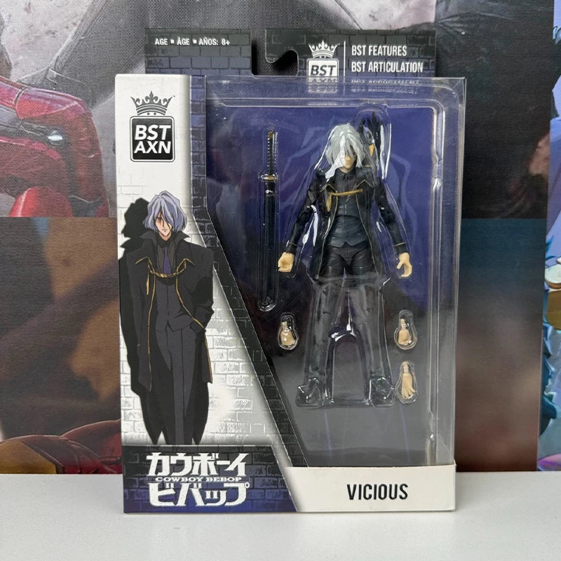 Cowboy Bebop Anime Figure Vicious Action Figurine Collectible Toy Decora Doll Toys Model Gifts