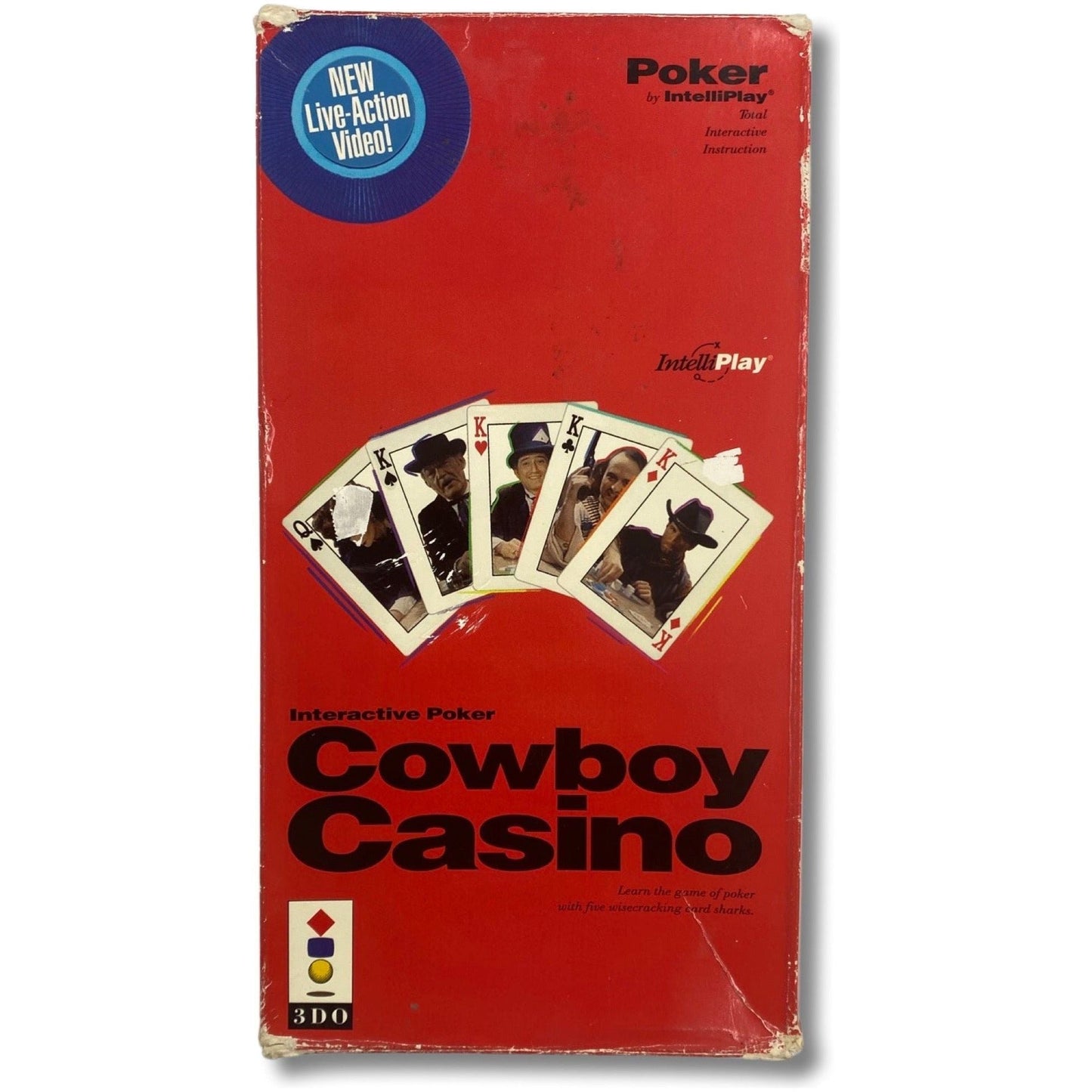 Cowboy Casino - Panasonic 3DO - (CIB)