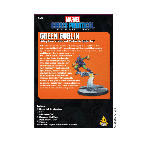 Marvel Crisis Protocol: Green Goblin - 