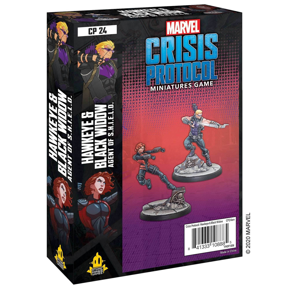 Marvel Crisis Protocol: Hawkeye & Black Widow - 