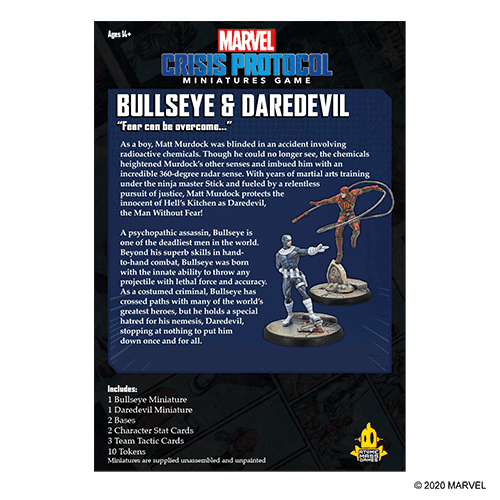 Marvel Crisis Protocol: Bullseye & Daredevil - 