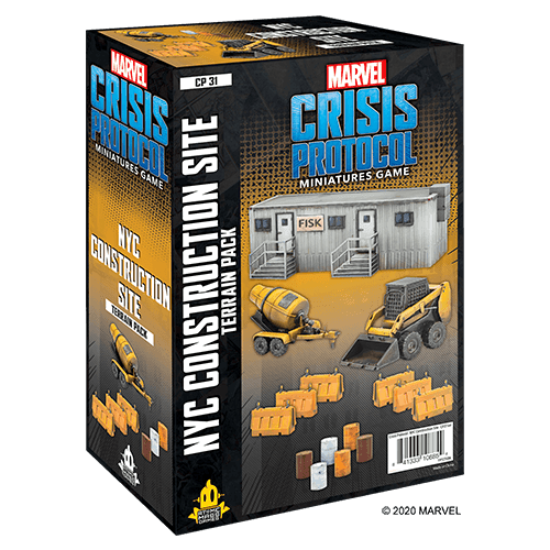 Marvel Crisis Protocol: NYC Construction Site Terrain - 