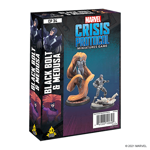 Marvel Crisis Protocol: Black Bolt and Medusa - 
