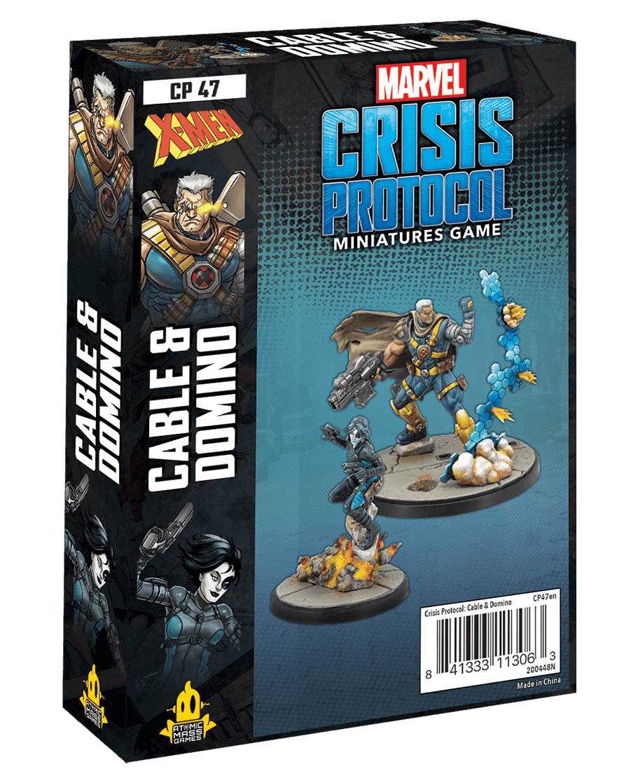Marvel Crisis Protocol: Cable & Domino Character Pack - 