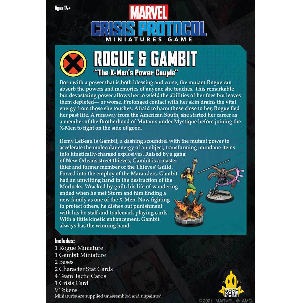 Marvel Crisis Protocol: Gambit & Rogue Basics - 