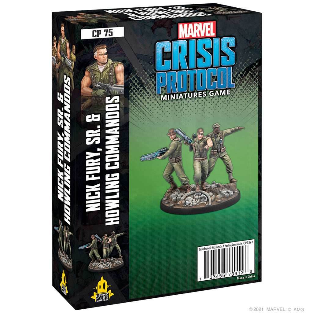 Marvel Crisis Protocol: Nick Fury, Sr. & Howling Commandos - 