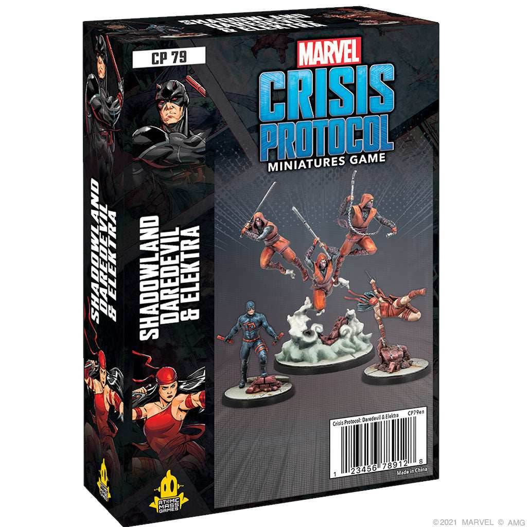 Marvel Crisis Protocol: Shadowland Daredevil & Elektra - 