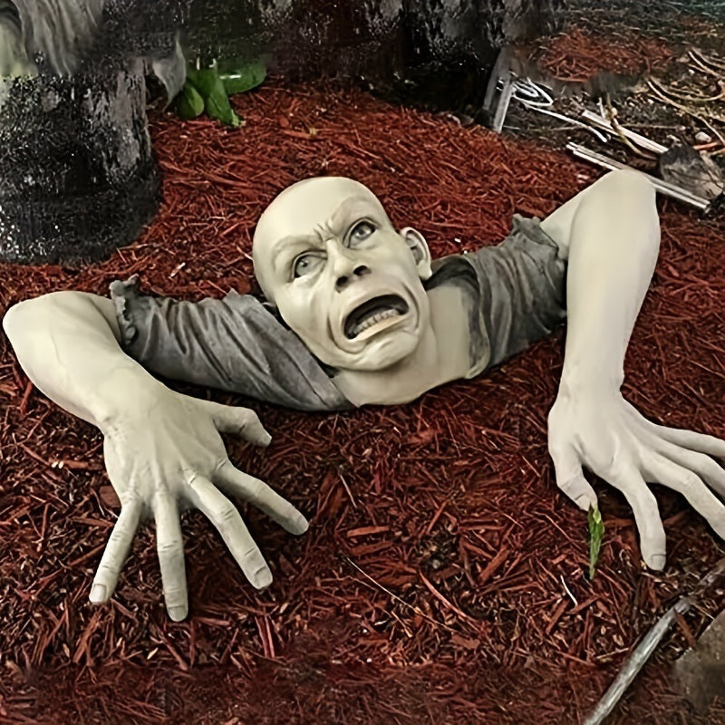 Crawling Zombie Sculpture For Halloween Decor, Home Decor, Garden Decor, Haunted House