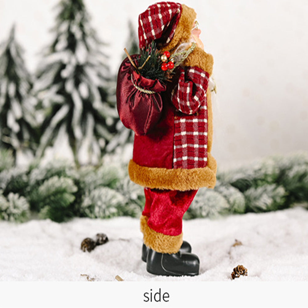 Creative Standing Santa Claus Doll Holiday Christmas Ornaments