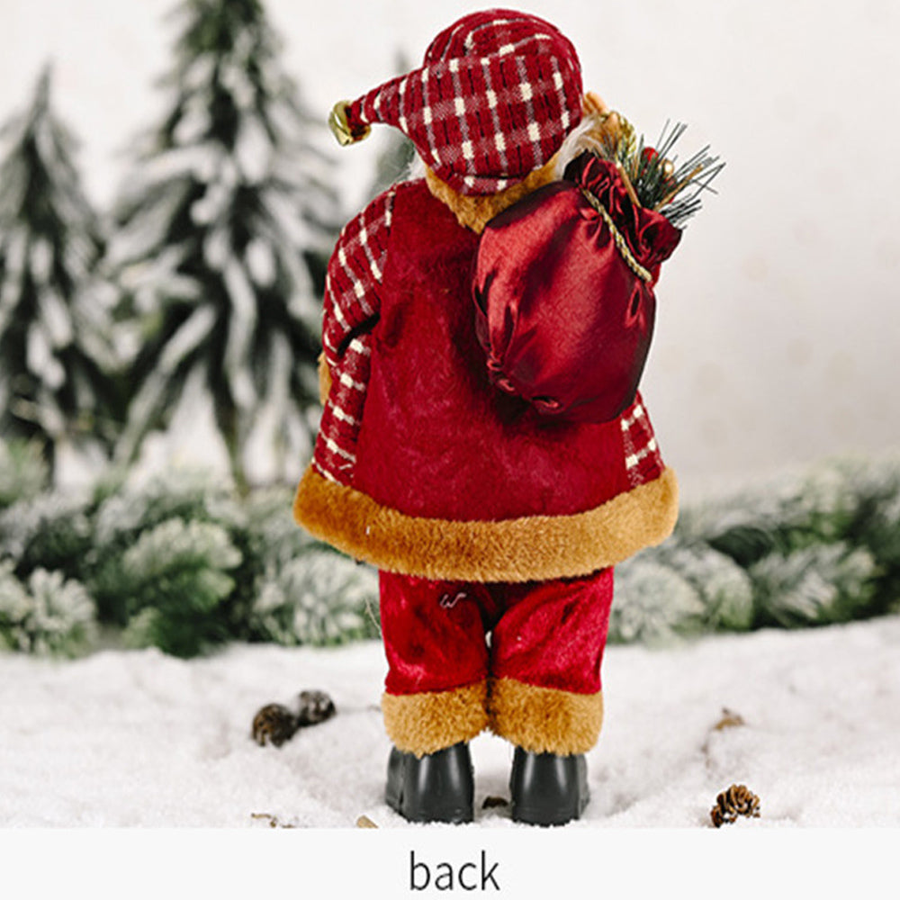 Creative Standing Santa Claus Doll Holiday Christmas Ornaments