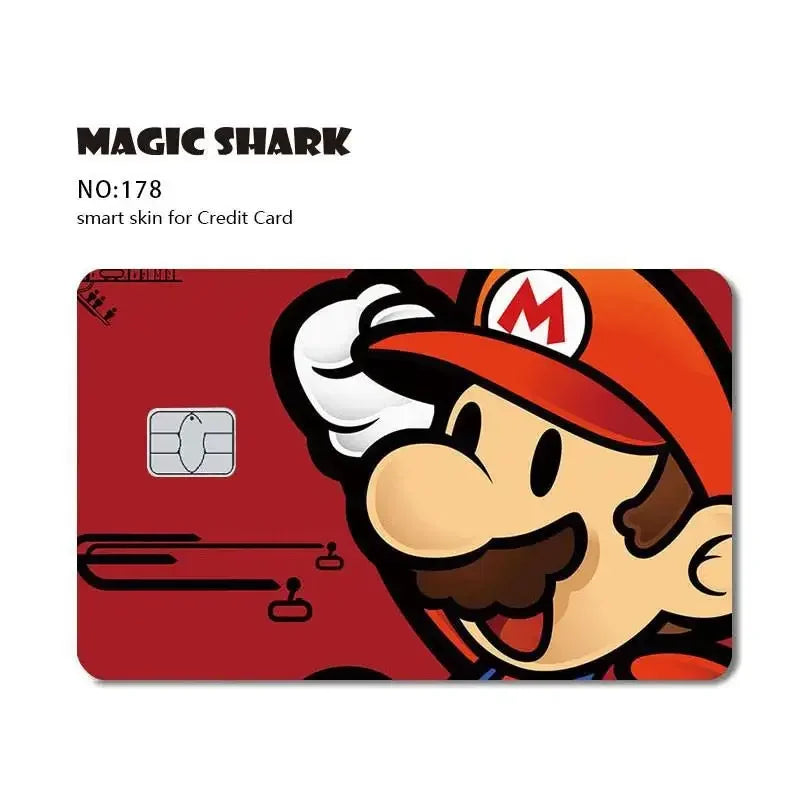 Credit Card Skin Covers Bulk – Anime, Pokémon, and Retro Favorites