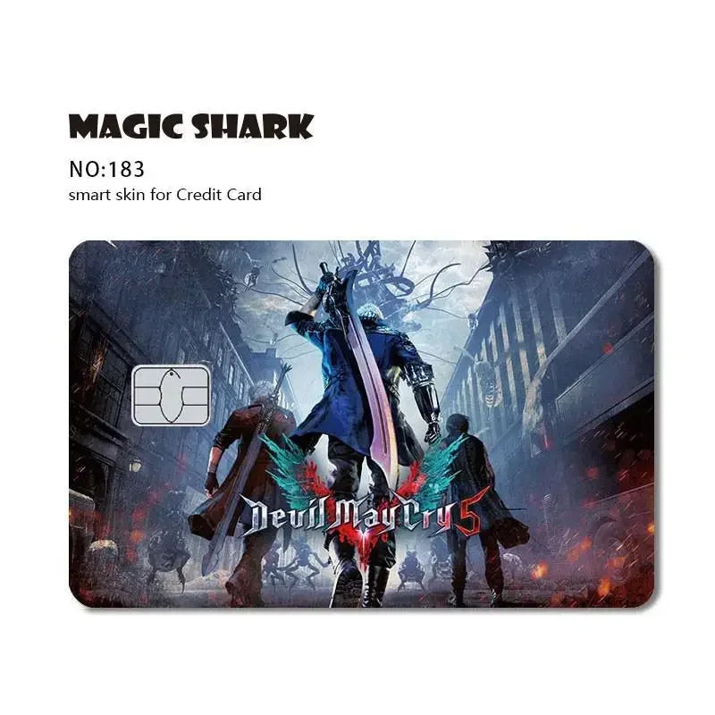 Credit Card Skin Covers Bulk – Anime, Pokémon, and Retro Favorites