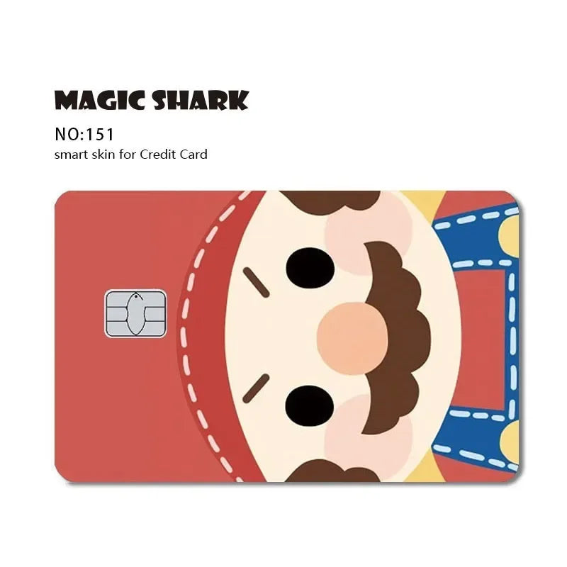 Credit Card Skin Covers Bulk – Anime, Pokémon, and Retro Favorites