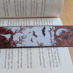 Crescent Moon Bat Bookmark
