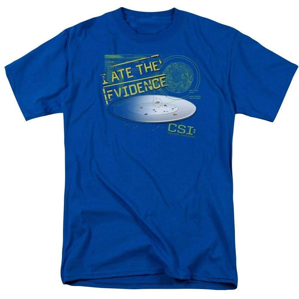Crime Scene Investigation I Ate the Evidence T-shirt - S
