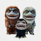 Critter Plush Doll Ornament – Cute Halloween Stuffed Animal Decor