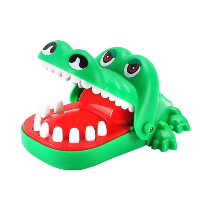 Crocodile Teeth Finger Biting Children’s Decompression Toy- Battery Operated