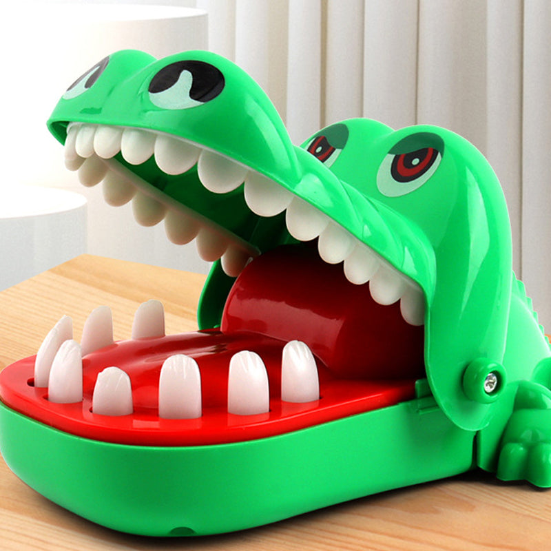 Crocodile Teeth Finger Biting Children’s Decompression Toy- Battery Operated