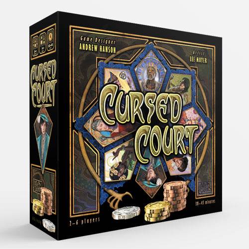 Cursed Court - A Board Game of Bidding & Bluffing - 