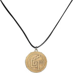 Cursed Pirates Aztec Coin Medallion Necklace Halloween Cosplay Costume Accessory