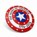 250 Years of America Shield (USA) (2x3 Tile)