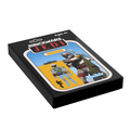 Boba Vintage Action Figure Tile (2x3) made from LEGO parts - 