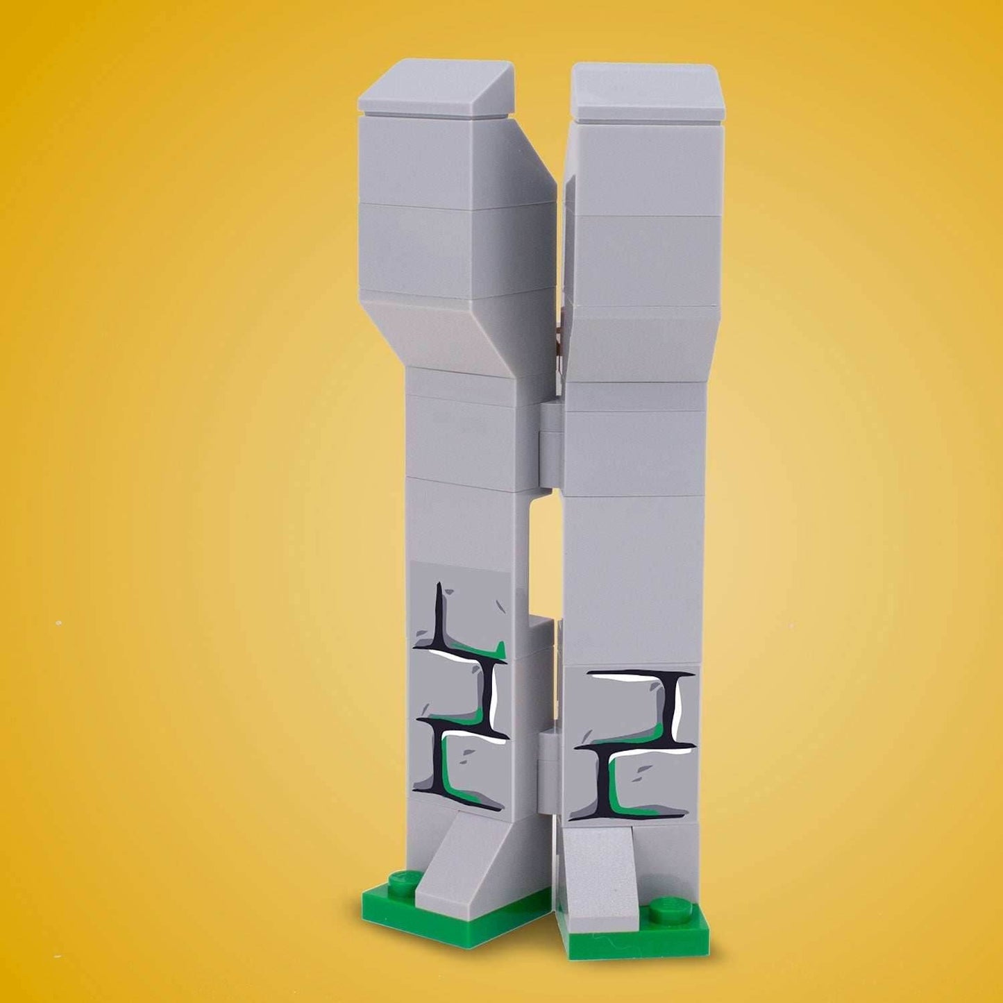 Castle Corner / Curve - Custom Castle Modular Building Set - 