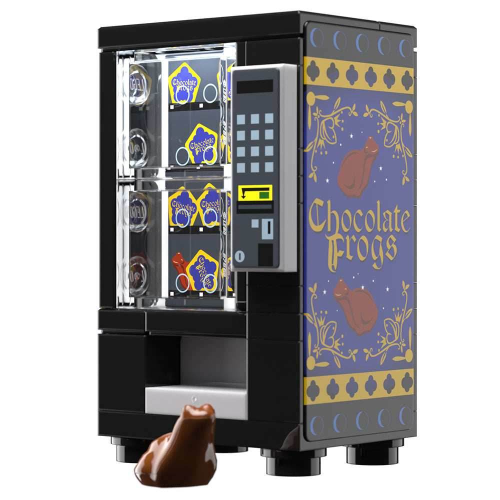 B3 Customs® Chocolate Frogs Vending Machine Building Set made using LEGO parts - 