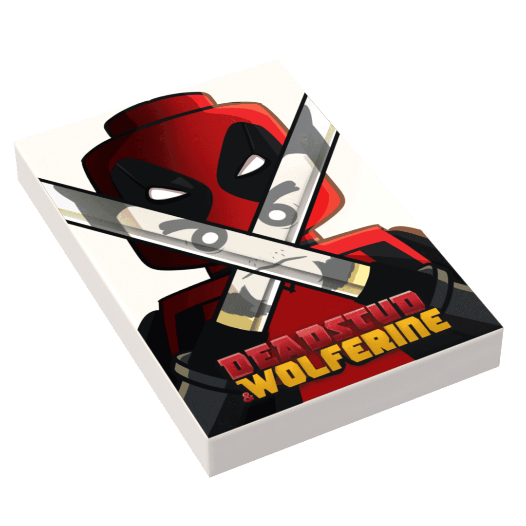Deadstud & Wolferine (Version 1) Movie Cover (2x3 Tile) - B3 Customs - 