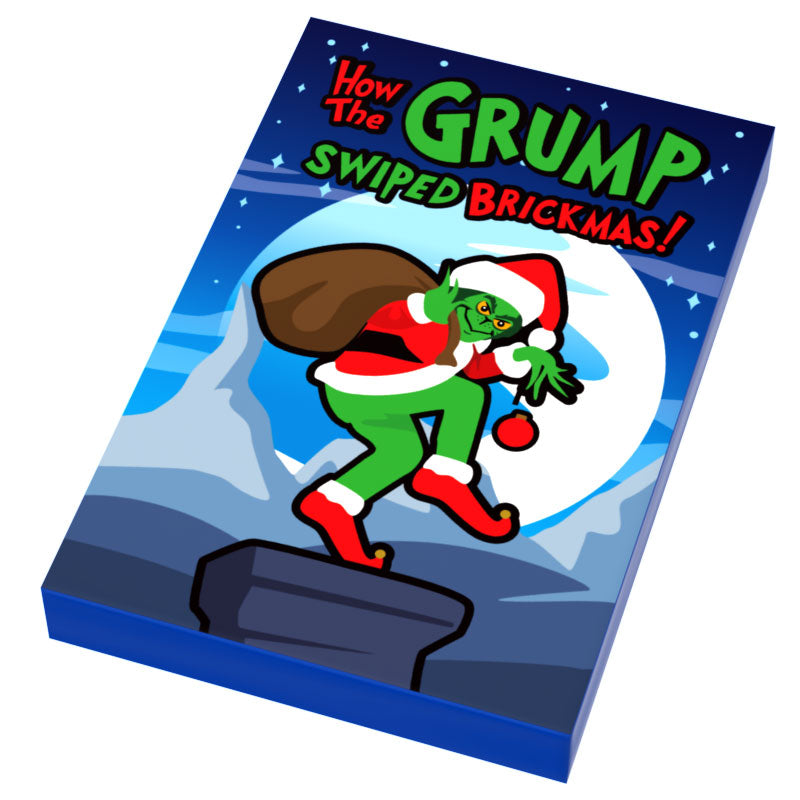 How the Grump Swiped Christmas Movie Cover (2x3 Tile) - B3 Customs