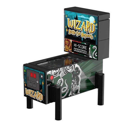 Harry Potter Pinball Arcade Machine Building Set made using LEGO parts - 