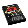 Jurassbrick Park Movie Cover (2x3 Tile) made using LEGO parts - B3 Customs - Role-Players