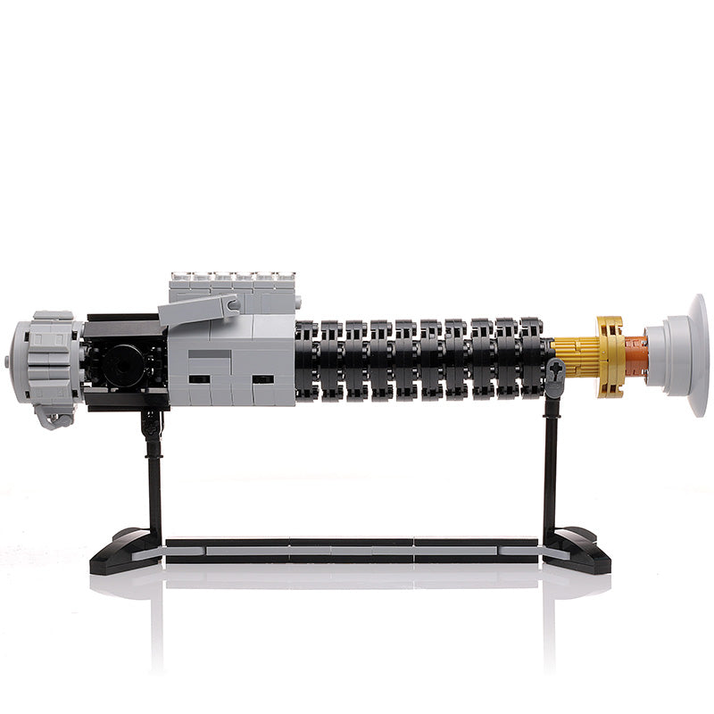 Custom LEGO Obi-Wan Kenobi Lightsaber w/ Stand made using LEGO parts