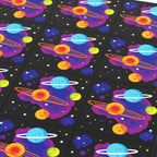 B3 Customs® 80's Arcade Carpet (Planets) - Custom Printed 6x6 Tile for LEGO MOCs - 
