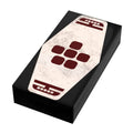 Red 6 Sabacc Card Custom Printed 1x2 Tile made using LEGO part - B3 Customs - 