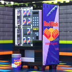 Red Brick Energy Drink Vending Machine made using LEGO parts - B3 Customs - Role-Players