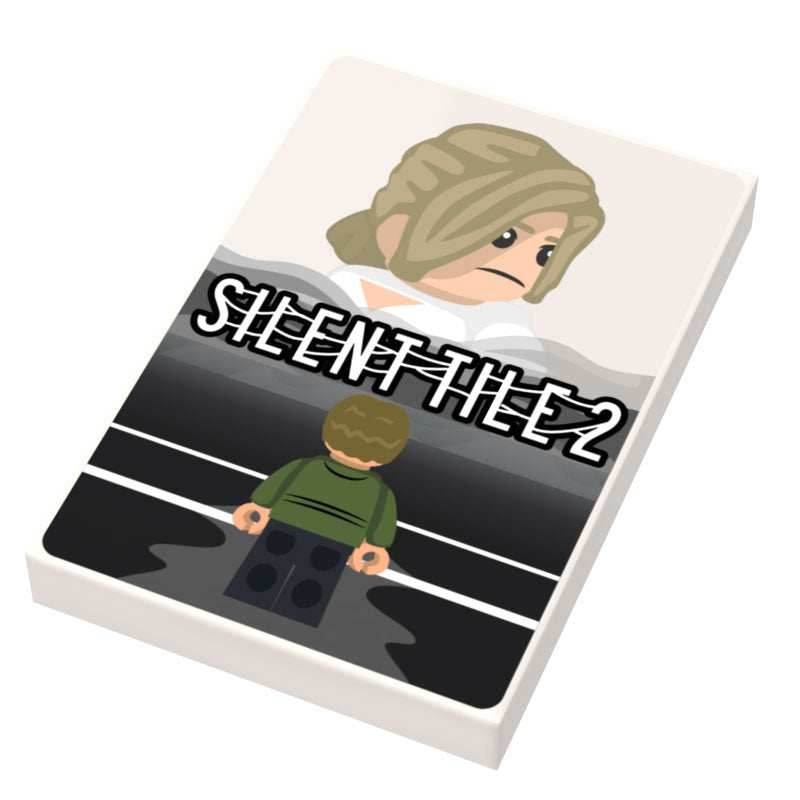 Silent Tile 2 Video Game Cover (2x3 Tile) - B3 Customs - 
