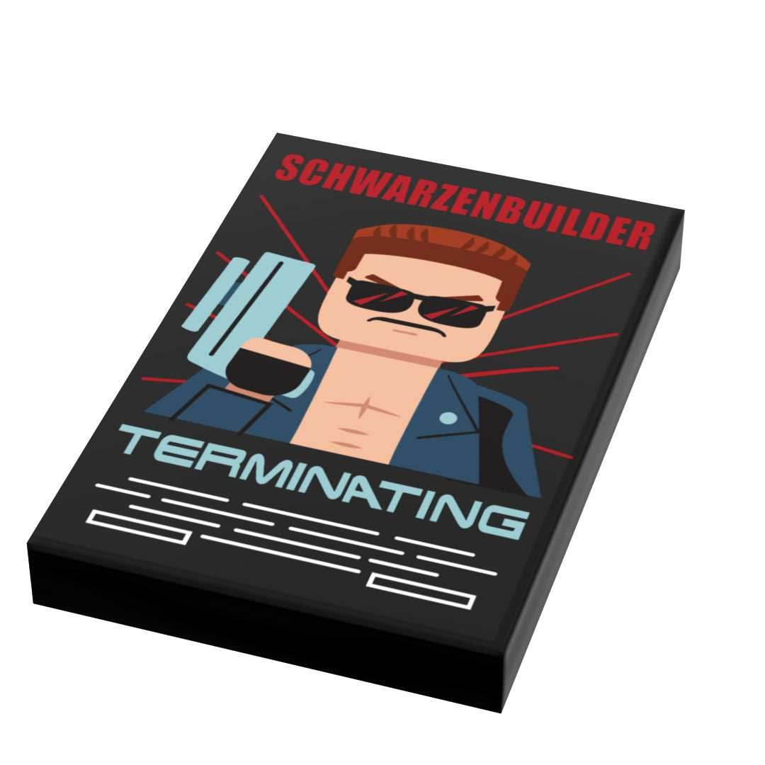 Terminating Movie Cover (2x3 Tile) - B3 Customs - 