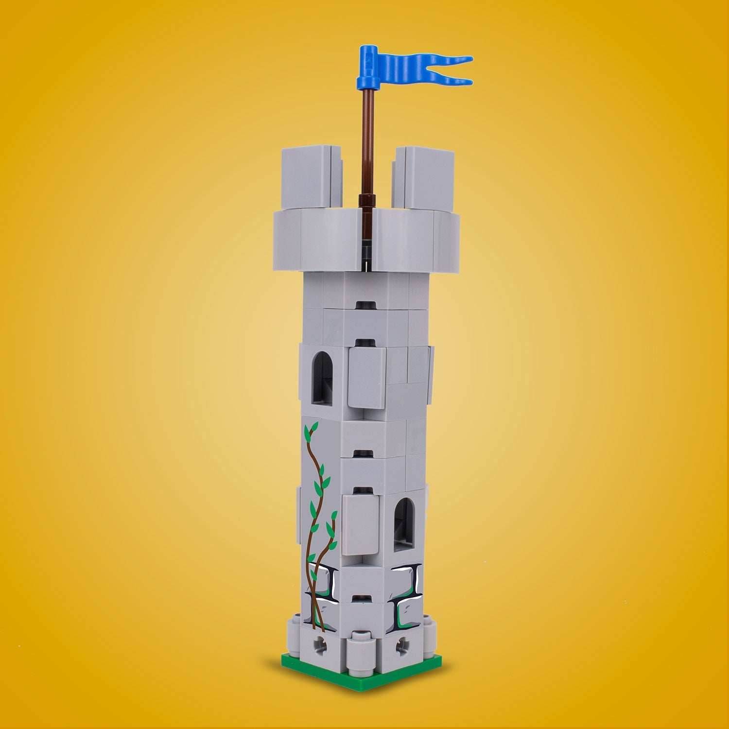 Castle Tower - Custom Castle Modular Building Set - 