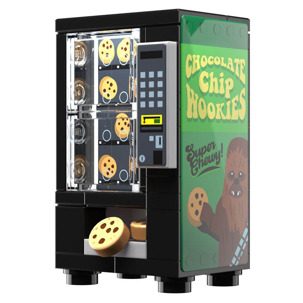 Chocolate Chip Wookie Cookies Vending Machine Building Set made using LEGO parts - B3 Customs - Role-Players