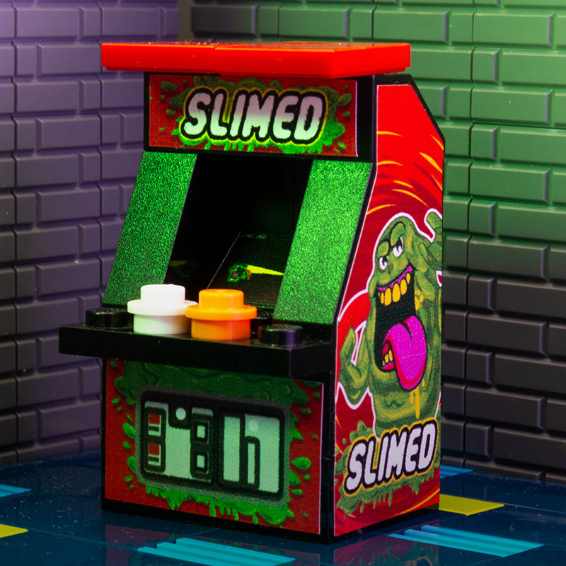 Custom Slimed Arcade Machine