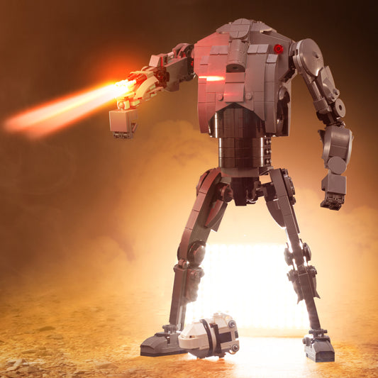 Custom Star Wars 11" Super Battle Droid MOC made using LEGO bricks