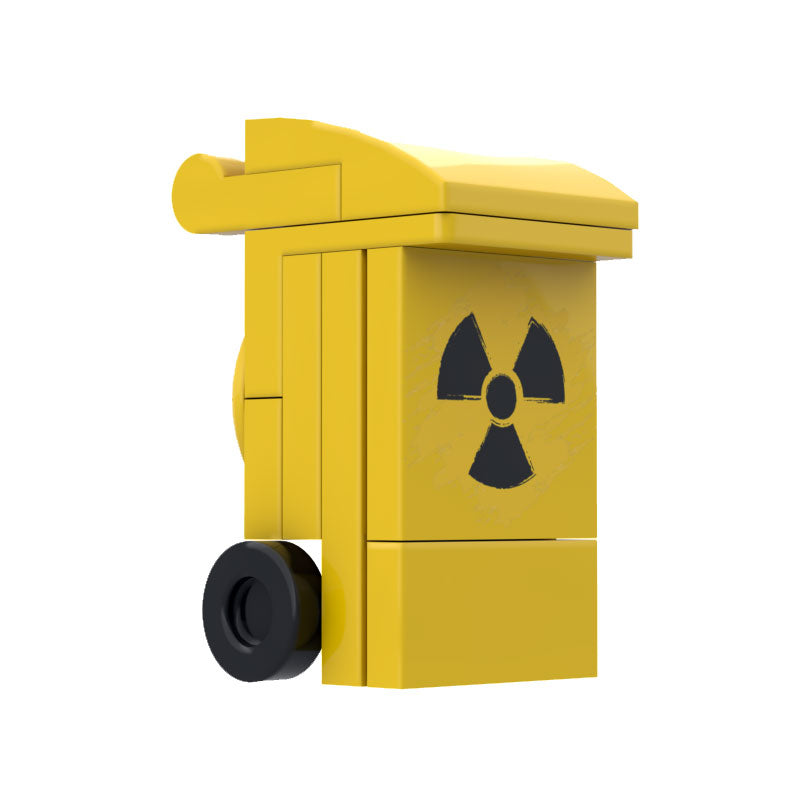 Custom Toxic/Radioactive Trash Can made using LEGO parts - B3 Customs